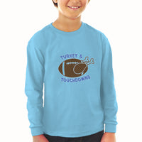 Baby Clothes Turkey & Touchdown Sports Rugby Ball with Chicken Cotton - Cute Rascals
