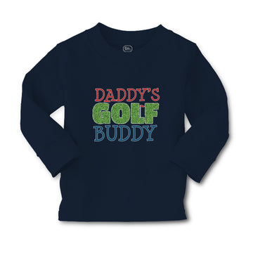 Baby Clothes Daddy's Golf Buddy with Grass Sports Flag Boy & Girl Clothes Cotton