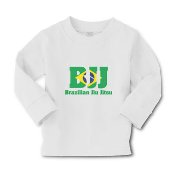Baby Clothes Bjj Brazilian Jiu Jitsu An American Flag Boy & Girl Clothes Cotton