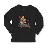 Baby Clothes Dreaming About Kayaking Sport An Kayaking Woman in Kayak Cotton - Cute Rascals