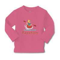 Baby Clothes Dreaming About Kayaking Sport An Kayaking Woman in Kayak Cotton - Cute Rascals