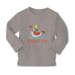 Baby Clothes Dreaming About Kayaking Sport An Kayaking Woman in Kayak Cotton - Cute Rascals