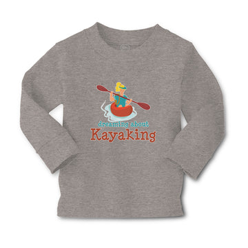 Baby Clothes Dreaming About Kayaking Sport An Kayaking Woman in Kayak Cotton