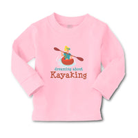 Baby Clothes Dreaming About Kayaking Sport An Kayaking Woman in Kayak Cotton - Cute Rascals