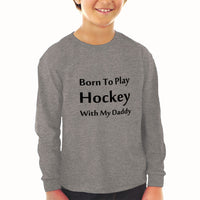 Baby Clothes Born to Play Hockey with Daddy Style B Boy & Girl Clothes Cotton - Cute Rascals