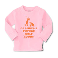 Baby Clothes Grandpa's Future Golf Buddy Golf Golfing Boy & Girl Clothes Cotton - Cute Rascals