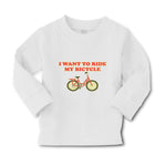 Baby Clothes I Want to Ride My Bicycle Cycling Boy & Girl Clothes Cotton - Cute Rascals