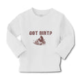 Baby Clothes Got Dirt Dirk Bike Biking Boy & Girl Clothes Cotton