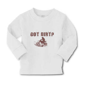 Baby Clothes Got Dirt Dirk Bike Biking Boy & Girl Clothes Cotton