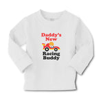 Baby Clothes Daddy's New Racing Buddy with Kid Driving An Car Boy & Girl Clothes - Cute Rascals