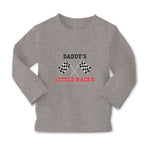 Baby Clothes Daddy's Little Racer Sports Flag with Checks Boy & Girl Clothes - Cute Rascals