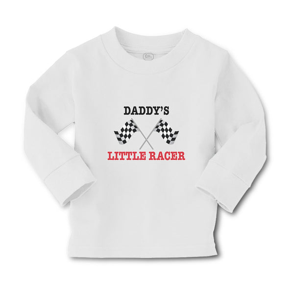 Baby Clothes Daddy's Little Racer Sports Flag with Checks Boy & Girl Clothes - Cute Rascals