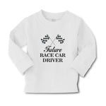Baby Clothes Future Race Car Driver Sports Flag with Checks Boy & Girl Clothes - Cute Rascals