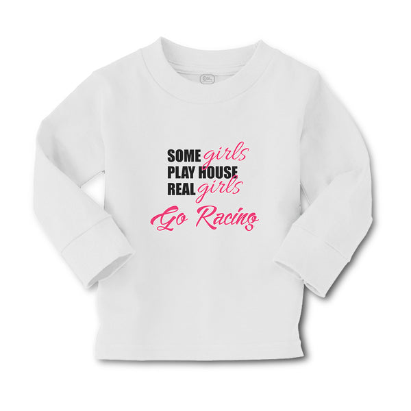 Baby Clothes Some Girls Play House Real Girls Go Racing Boy & Girl Clothes - Cute Rascals