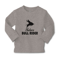 Baby Clothes Future Bull Rider Sports Silhouette Boy & Girl Clothes Cotton - Cute Rascals