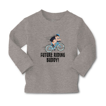 Baby Clothes Future Riding Buddy! Sports Cycling Boy & Girl Clothes Cotton