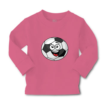 Baby Clothes Soccer Ball Smiling A Sports Soccer Boy & Girl Clothes Cotton
