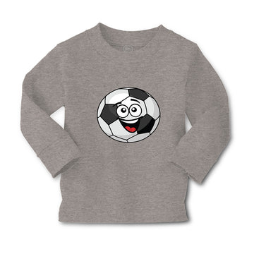 Baby Clothes Soccer Ball Smiling A Sports Soccer Boy & Girl Clothes Cotton