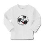 Baby Clothes Soccer Ball Smiling A Sports Soccer Boy & Girl Clothes Cotton - Cute Rascals