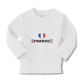 Baby Clothes An Heart France Flag Boy & Girl Clothes Cotton