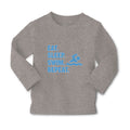 Baby Clothes Eat. Sleep. Swin. Repeat. Sports Swimmer Swimming Water Cotton