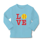 Baby Clothes Love Sports Baseball Ball Boy & Girl Clothes Cotton - Cute Rascals