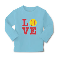 Baby Clothes Love Sports Baseball Ball Boy & Girl Clothes Cotton - Cute Rascals