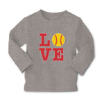Baby Clothes Love Sports Baseball Ball Boy & Girl Clothes Cotton - Cute Rascals
