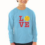 Baby Clothes Love Sports Baseball Ball Boy & Girl Clothes Cotton - Cute Rascals
