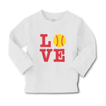 Baby Clothes Love Sports Baseball Ball Boy & Girl Clothes Cotton - Cute Rascals