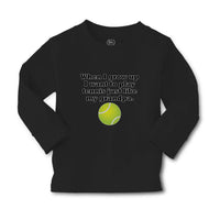 Baby Clothes I Grow Want Play Tennis Just like My Grandpa. Sports Ball Cotton - Cute Rascals