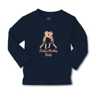 Baby Clothes Daddy's Wrestling Buddy Sports Name Boys Fighting Cotton - Cute Rascals