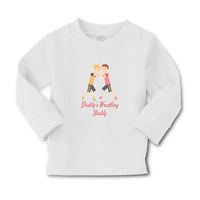 Baby Clothes Daddy's Wrestling Buddy Sports Name Boys Fighting Cotton - Cute Rascals