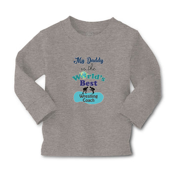 Baby Clothes My Daddy Is The World's Best Wrestling Coach Boy & Girl Clothes