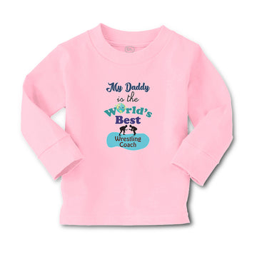 Baby Clothes My Daddy Is The World's Best Wrestling Coach Boy & Girl Clothes