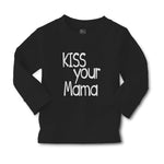 Baby Clothes Kiss Your Mama Love Mother Silhouette Boy & Girl Clothes Cotton - Cute Rascals