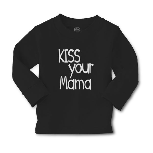 Baby Clothes Kiss Your Mama Love Mother Silhouette Boy & Girl Clothes Cotton - Cute Rascals