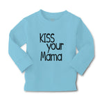 Baby Clothes Kiss Your Mama Love Mother Silhouette Boy & Girl Clothes Cotton - Cute Rascals
