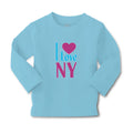 Baby Clothes I Love Ny Heart New York City Boy & Girl Clothes Cotton