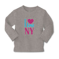 Baby Clothes I Love Ny Heart New York City Boy & Girl Clothes Cotton