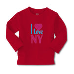 Baby Clothes I Love Ny Heart New York City Boy & Girl Clothes Cotton - Cute Rascals