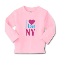 Baby Clothes I Love Ny Heart New York City Boy & Girl Clothes Cotton - Cute Rascals