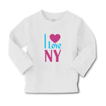 Baby Clothes I Love Ny Heart New York City Boy & Girl Clothes Cotton - Cute Rascals