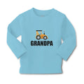Baby Clothes Grandpa's Vehicle Tractor with Wheel Boy & Girl Clothes Cotton