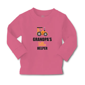 Baby Clothes Grandpa's Little Helper Vehicle Tractor Boy & Girl Clothes Cotton