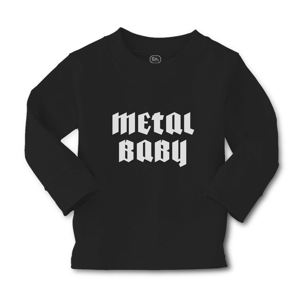 Baby Clothes Metal Baby Text Silhouette Funny Boy & Girl Clothes Cotton - Cute Rascals