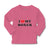 Baby Clothes I Love My Boxer Dog Lover Pet Boy & Girl Clothes Cotton - Cute Rascals