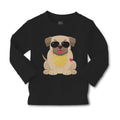 Baby Clothes Pug with A Hat Dog Lover Pet Boy & Girl Clothes Cotton