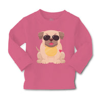 Baby Clothes Pug with A Hat Dog Lover Pet Boy & Girl Clothes Cotton - Cute Rascals