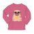 Baby Clothes Pug with A Hat Dog Lover Pet Boy & Girl Clothes Cotton - Cute Rascals